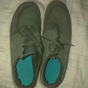 Green Sperry Boat Shoes Size 11m Lightly used